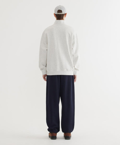 C LOGO HALF ZIP-UP SWEATSHIRT