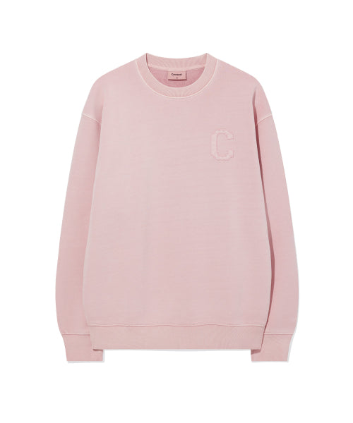 C LOGO DYING SWEATSHIRT