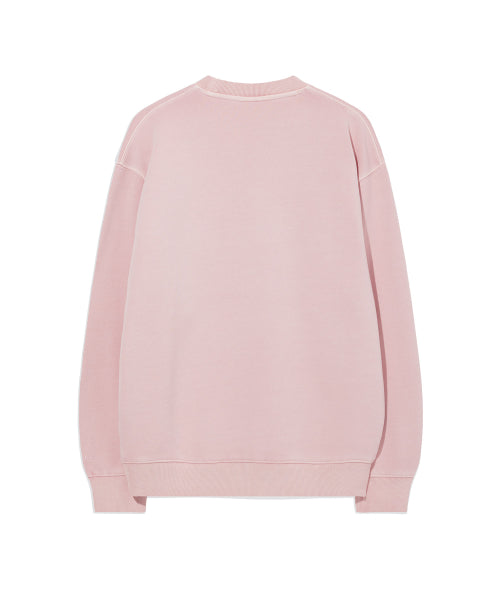 C LOGO DYING SWEATSHIRT
