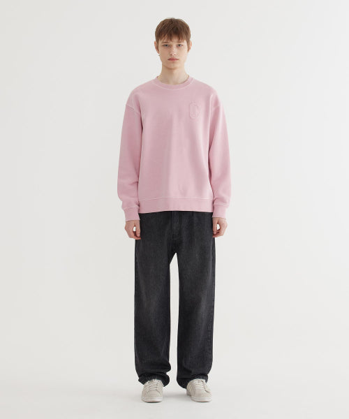 C LOGO DYING SWEATSHIRT
