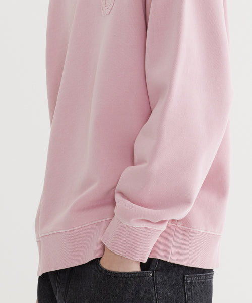 C LOGO DYING SWEATSHIRT