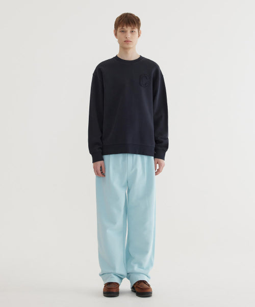 C LOGO DYING SWEATSHIRT