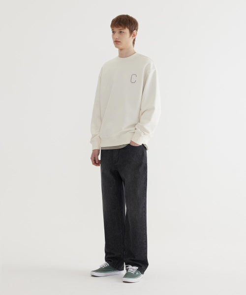 C LOGO SWEATSHIRT