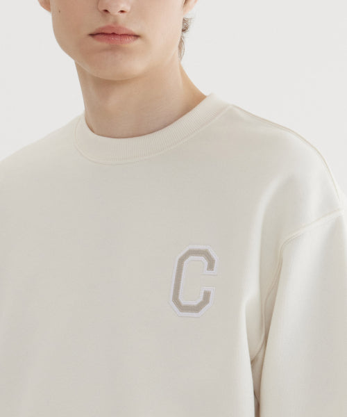 C LOGO SWEATSHIRT