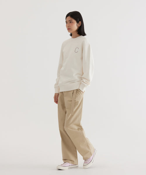 C LOGO SWEATSHIRT