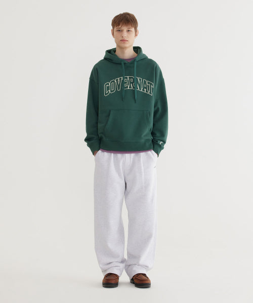 ARCH LOGO DROP-FIT HOODIE