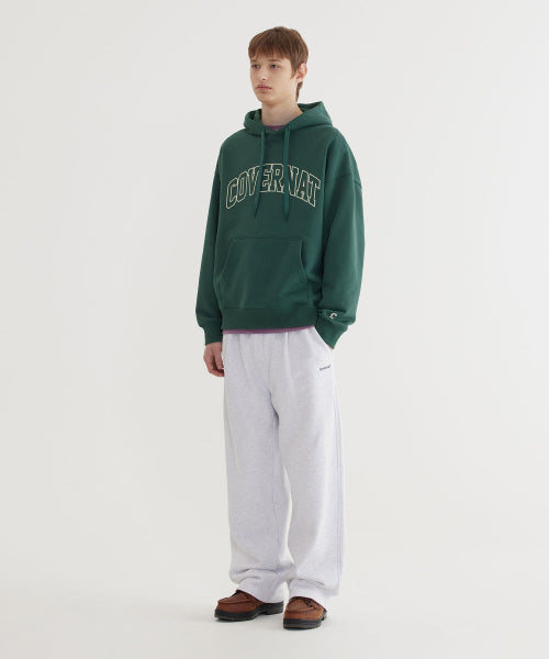 ARCH LOGO DROP-FIT HOODIE