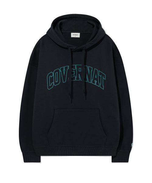 ARCH LOGO DROP-FIT HOODIE