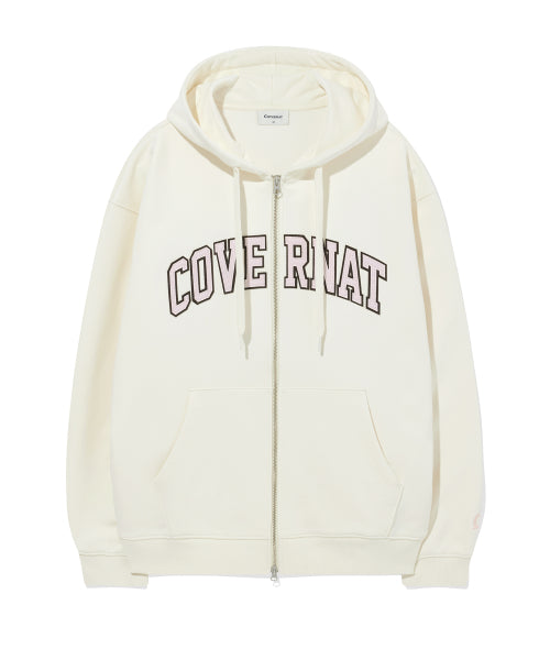 ARCH LOGO ZIP-UP HOODIE