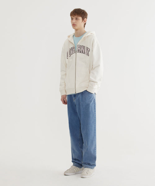 ARCH LOGO ZIP-UP HOODIE