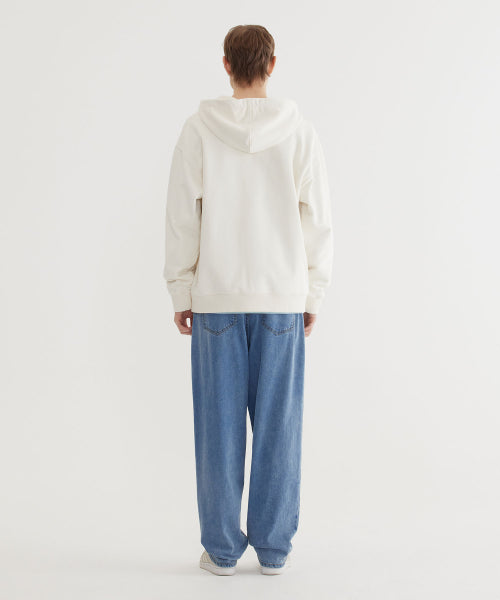 ARCH LOGO ZIP-UP HOODIE