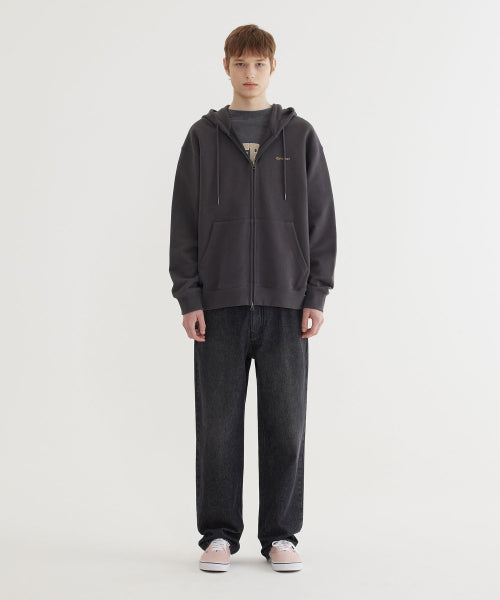 SMALL AUTHENTIC LOGO ZIP-UP HOODIE