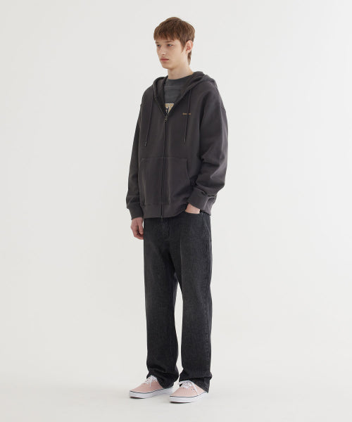 SMALL AUTHENTIC LOGO ZIP-UP HOODIE