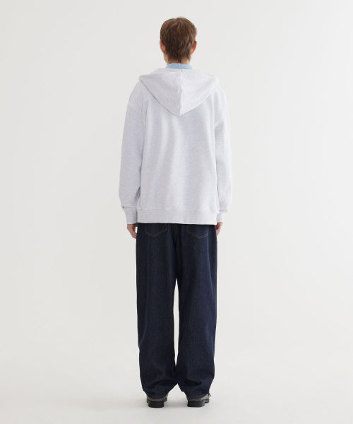 SMALL AUTHENTIC LOGO ZIP-UP HOODIE