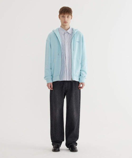 SMALL AUTHENTIC LOGO ZIP-UP HOODIE