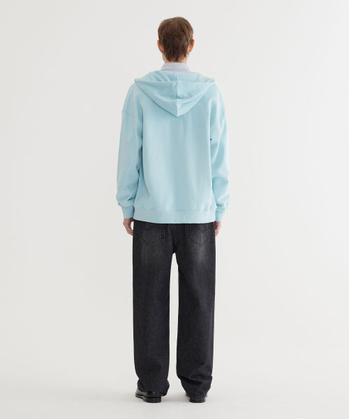 SMALL AUTHENTIC LOGO ZIP-UP HOODIE