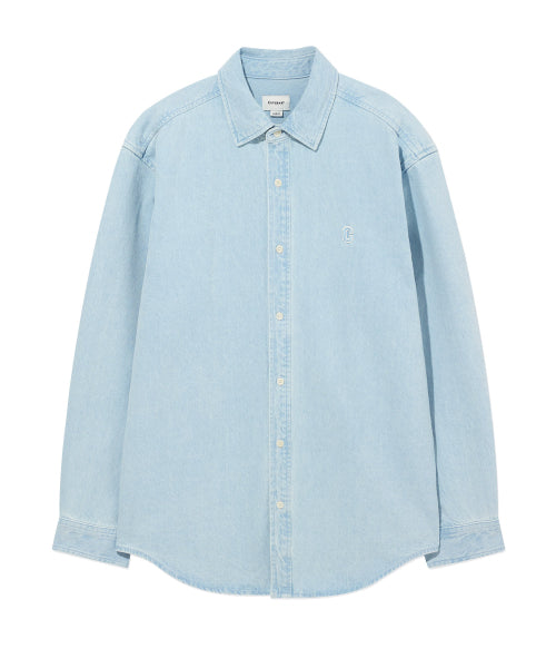 C LOGO DENIM SHIRTS