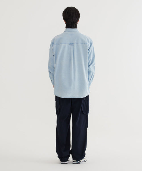 C LOGO DENIM SHIRTS