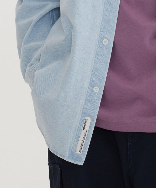 C LOGO DENIM SHIRTS