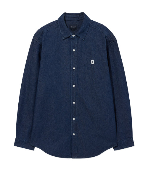 C LOGO DENIM SHIRTS