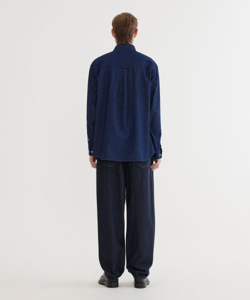 C LOGO DENIM SHIRTS