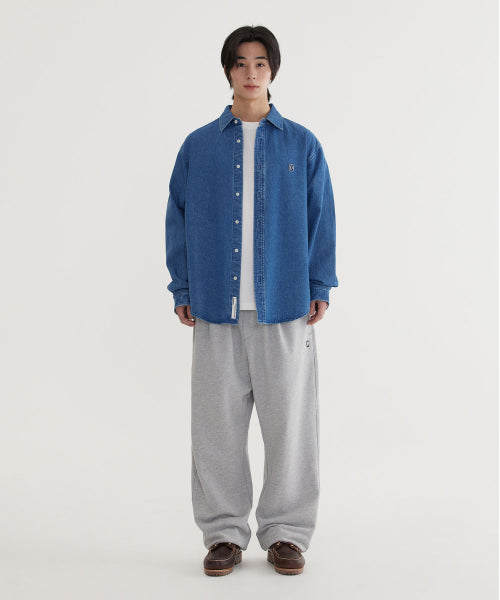 C LOGO DENIM SHIRTS