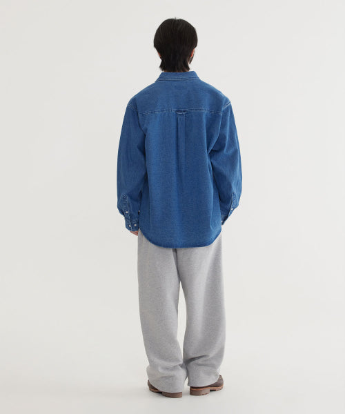 C LOGO DENIM SHIRTS