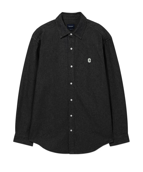 C LOGO DENIM SHIRTS