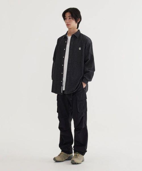 C LOGO DENIM SHIRTS
