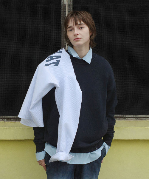 GRAFFITI CREWNECK KNIT