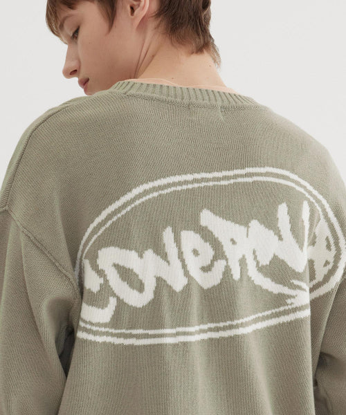 GRAFFITI CREWNECK KNIT