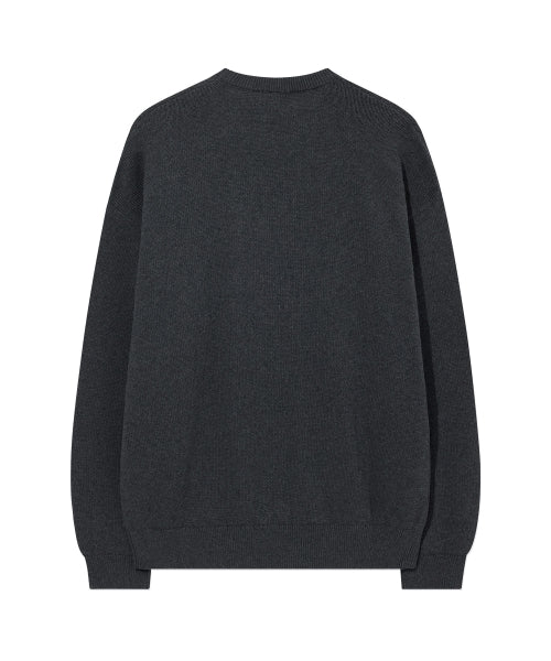 SPRAY ARCH LOGO CREWNECK KNIT