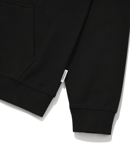 Graphic Kiki Wappen Hood Zip-Up Black