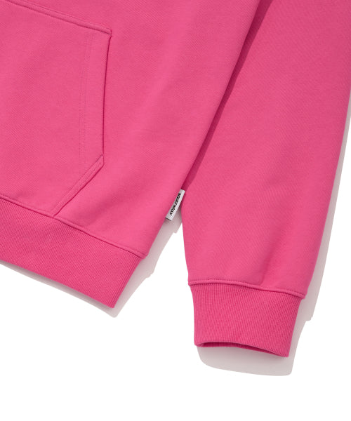 Graphic Kiki Wappen Hood Zip-Up Pink