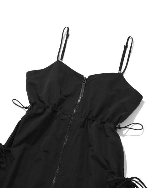 Women's Nylon Bustier Dress Black