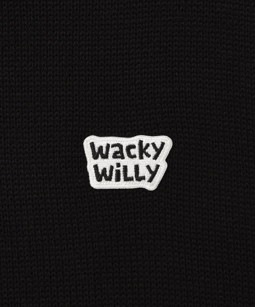 sleeveless logo pullover knit black