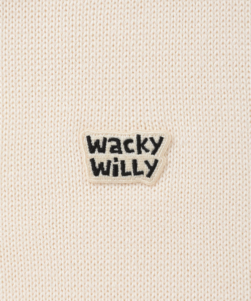 Sleeveless Logo Pullover Knit Cream