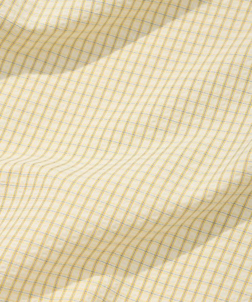 It's sour, oversized-fit checkered shirt yellow