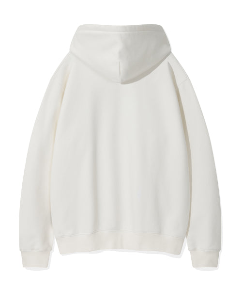 Big Khaki One-Point Hooded White
