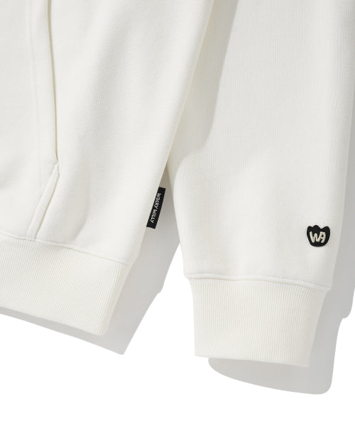 Big Khaki One-Point Hooded White
