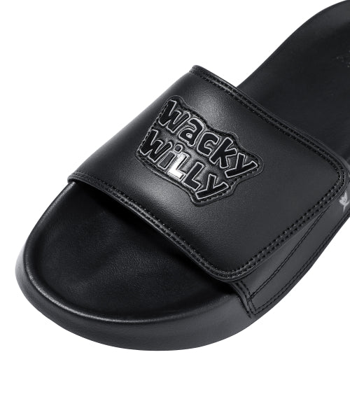 [25SS] Velcro Slide Black