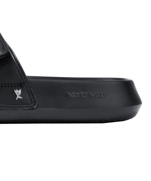 [25SS] Velcro Slide Black
