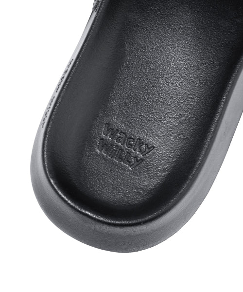 [25SS] Velcro Slide Black