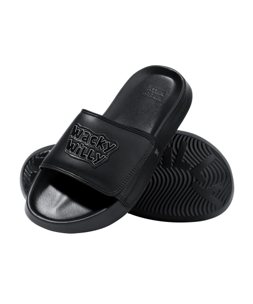 [25SS] Velcro Slide Black