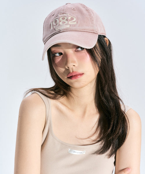 Whiskey Vintage Ball Cap [PINK]