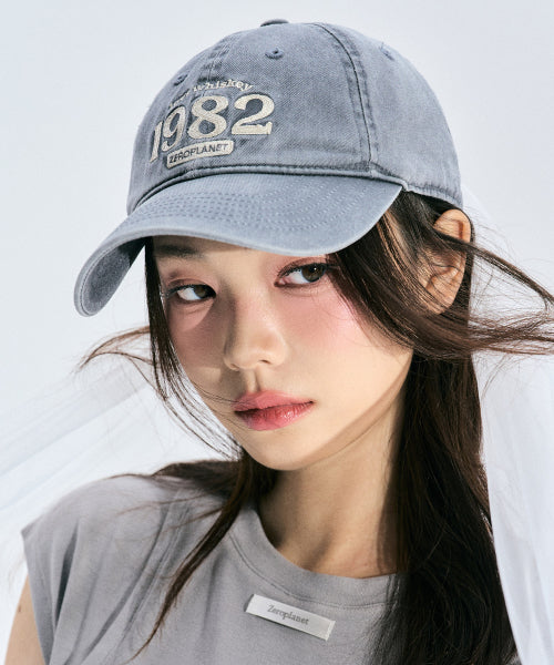 Whiskey Vintage Ball Cap [GREY]