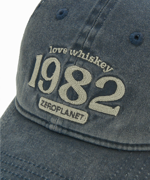 Whiskey Vintage Ball Cap [GREY]