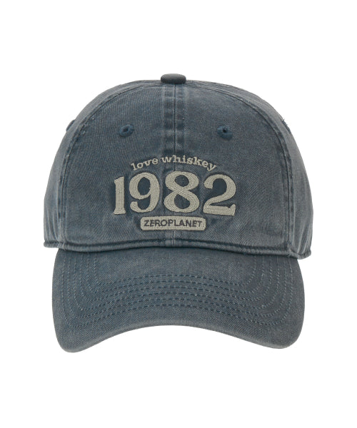Whiskey Vintage Ball Cap [GREY]