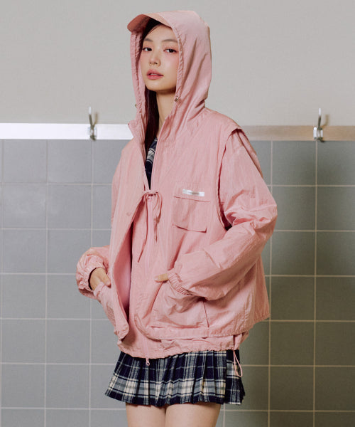 Maybe Wind Breaker Set [PINK]