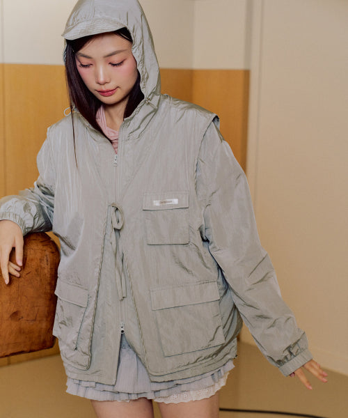 Maybe Wind Breaker Set [GREY]